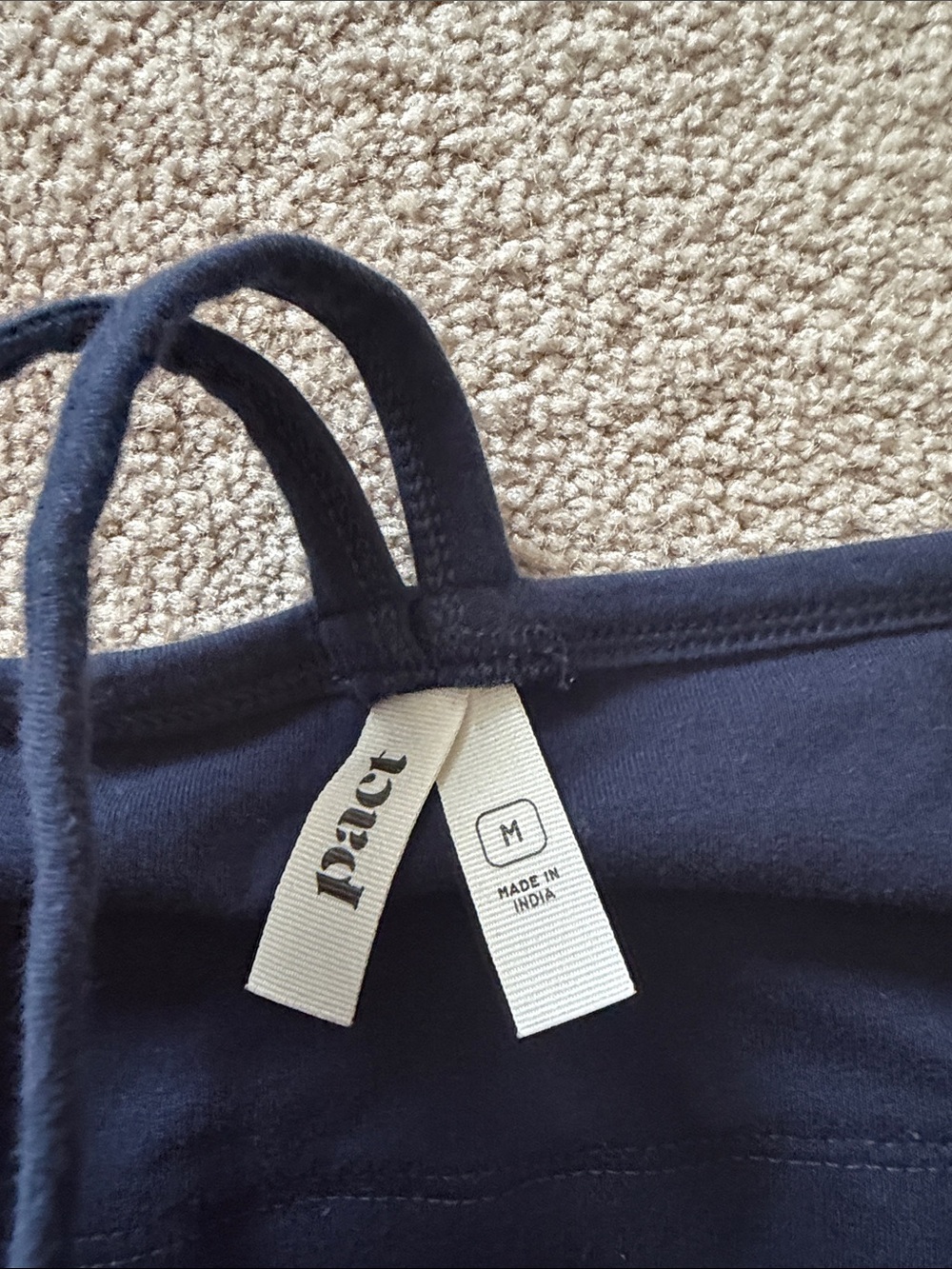 Pact Organic Fit & Flare Midi Dress - Picture 6 of 7